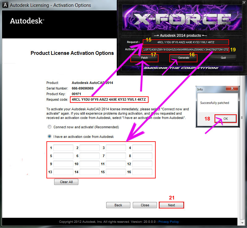 autocad 2013 64 bit crack xforce download